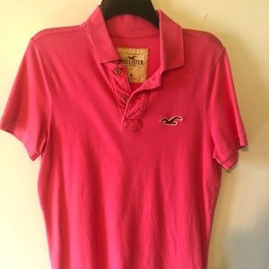 Men’s Hollister Polo - Medium, Pink